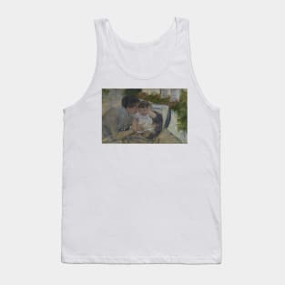 Susan Comforting the Baby by Mary Cassatt Tank Top